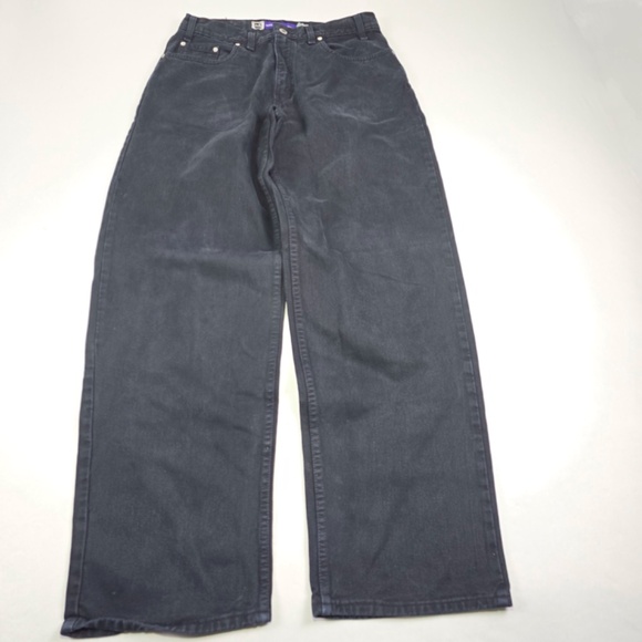Levi's Other - Vtg 90s Y2K Levi's SilverTab Black Denim Baggy Mega Wide Leg Jeans Skater